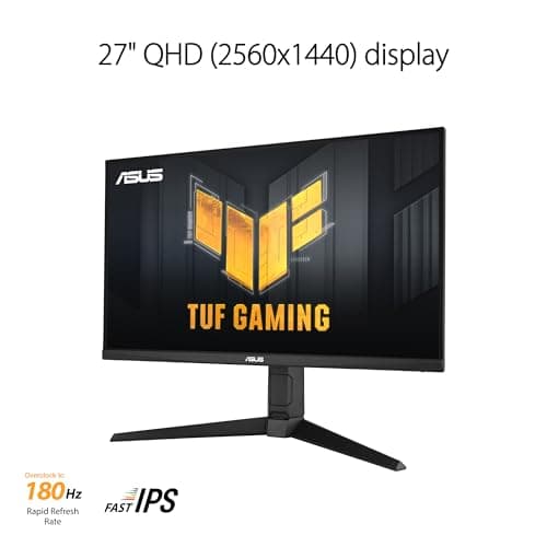 Asus TUF Gaming VG27AQL3A 27" 1440p 180Hz IPS Monitor image