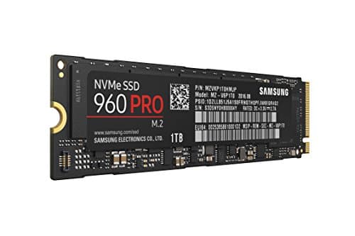 Samsung 960 Pro 1TB M.2 SSD PCIe 3.0 NVMe image
