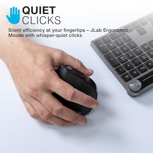 JLab JBuds Bluetooth Wired Wireless Optical Mouse image