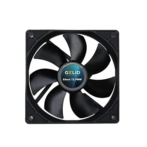 Gelid Solutions Silent 12 120mm Black PWM 64.5 CFM 1-Pack image