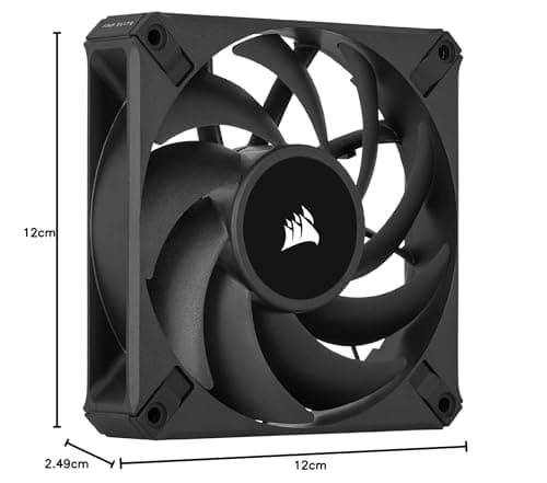Corsair AF120 ELITE 120mm Black 59.1 CFM PWM image