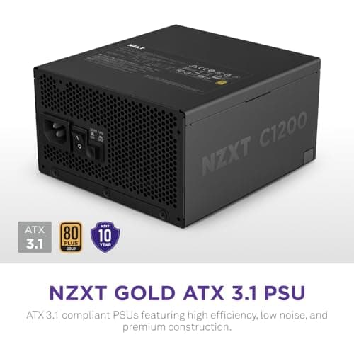 NZXT C1200 (2024) Black 1200W Fully Modular 80+ Gold image