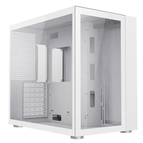 GameMax Infinity ATX Mid Tower White with Tempered Glass Side Panel and USB 3.2 Gen 1 Type-C USB 3.2 Gen 1 Type-A image