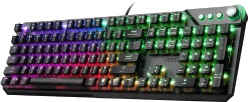 MSI VIGOR GK71 MSI Sonic Red RGB Wired Gaming Keyboard image