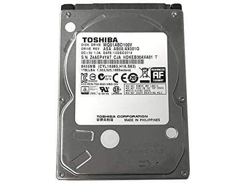 Toshiba MQ01ABD-V 1TB 2.5" HDD 5400RPM SATA 6.0 Gb/s Internal image