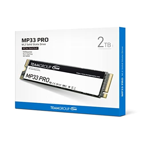TEAMGROUP MP33 PRO 2TB M.2 SSD PCIe 3.0 NVMe image