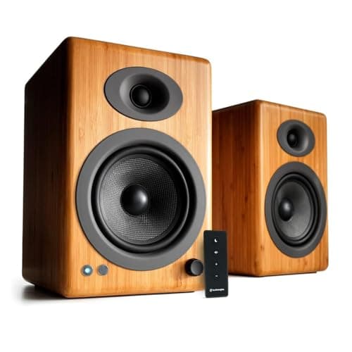 Audioengine A5+ Bamboo 2.0 150 W Bookshelf Speakers main image