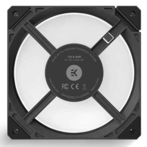 EK Loop Fan FPT 120mm Black PWM D-RGB image