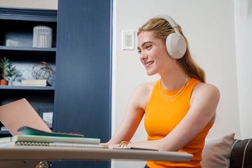 Sony XM5 Closed-Back Silver Headphones image