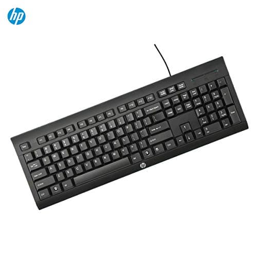 HP Wired USB Keyboard K1500 (Black) (H3C52AA#ABA) image