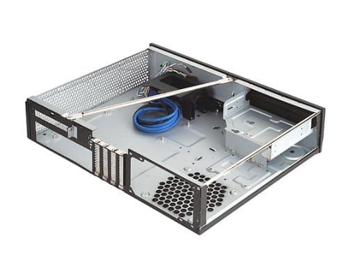 Silverstone ML04B HTPC Black with USB 3.2 Gen 1 Type-A image
