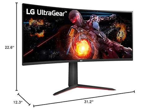 LG UltraGear 34GP63A-B 34" 1440p 160Hz VA Curved Monitor image