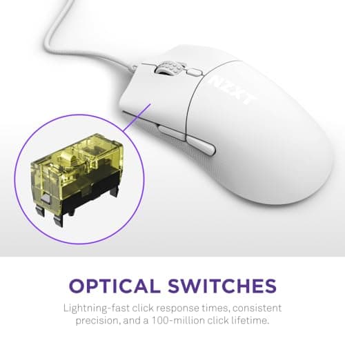 NZXT Lift 2 Symm Wired Optical Mouse image
