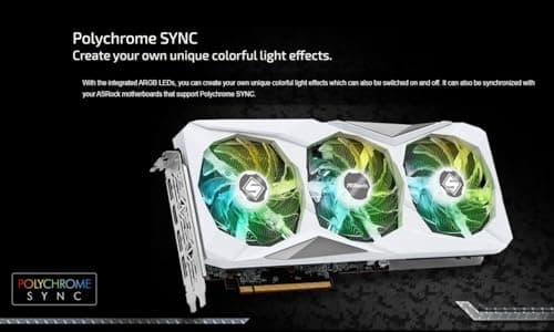 ASRock Steel Legend OC Radeon RX 7600 8GB GDDR6 White image