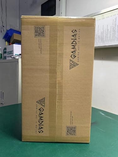 GAMDIAS ATHENA M3 ATX Mid Tower White Tempered Glass Side Panel image