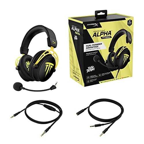 HP HyperX Cloud Alpha TimTheTatman Edition Closed-Back Wired Gaming Headset image