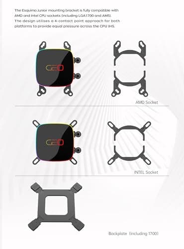 Geometric Future Eskimo Junior 24 69.11 CFM Water 240mm Black image