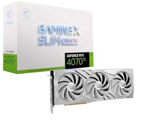 MSI GAMING X SLIM GeForce RTX 4070 Ti 12GB GDDR6X White image