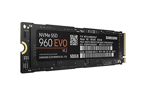 Samsung 960 Evo 500GB SSD M.2 PCIe 3.0 NVMe image