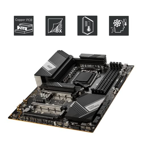 MSI X670 PRO X670-P WIFI AM5 DDR5 ATX image