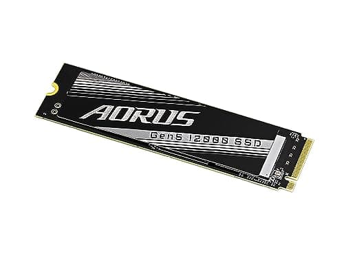 Gigabyte AORUS Gen5 12000 1TB SSD M.2-2280 PCIe 5.0 X4 NVME image