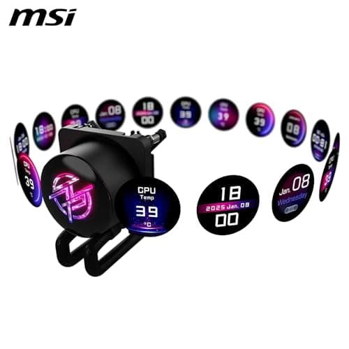 MSI MPG CORELIQUID P13 360 Black image