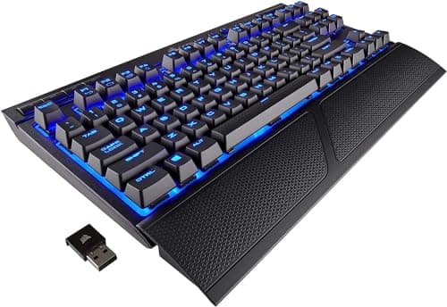 Corsair K63 Lapboard Combo Blue LED Cherry MX Red Wireless Gaming Keyboard main image