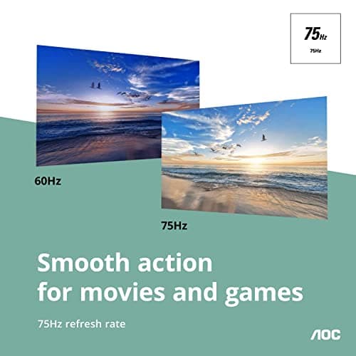 AOC 24B2XH 23.8" 1080p 75Hz IPS Monitor image