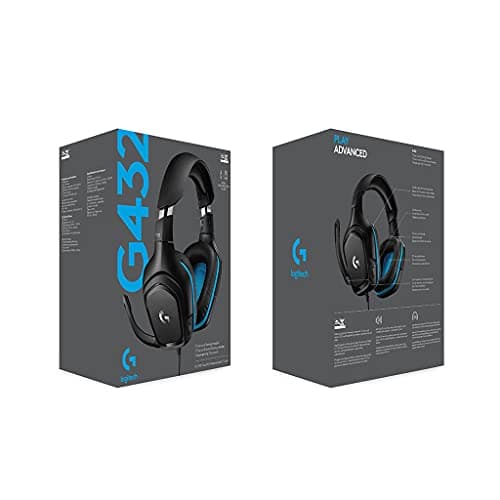 Logitech G432 7.1 Channel Closed Gaming Headset image