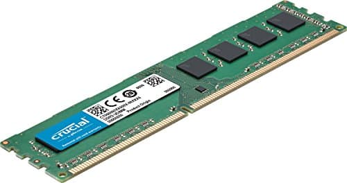 Crucial CT2K51264BD160BJ Black / Green DDR3-1600 CL11 8GB (2x4GB) image
