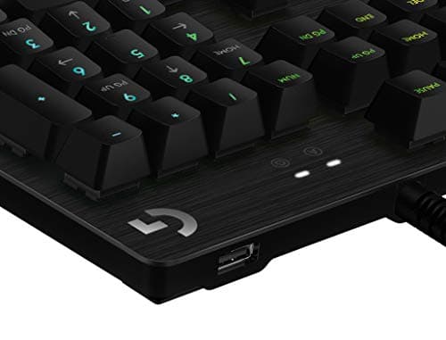 Logitech G512 SE Lightsync RGB Mechanical Gaming Keyboard with USB Passthrough image