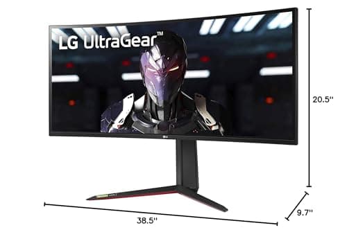 LG 34GP83A-B 34" 1440p 144Hz IPS Curved Monitor image