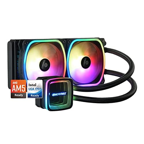 Enermax AQUAFUSION ADV Water 240mm 79.8 CFM Black image