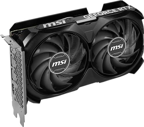 MSI VENTUS 2X OC GeForce RTX 4060 Ti 16GB GDDR6 Black image