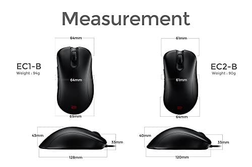 BenQ Zowie EC2-B Wired Optical Gaming Mouse image