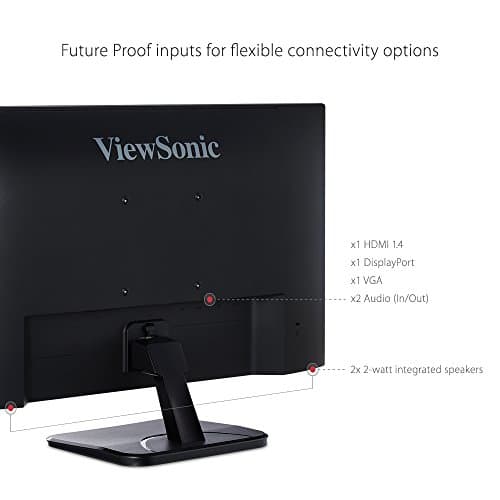 ViewSonic VA2456-mhd 23.8" 1080p 60Hz IPS Monitor image