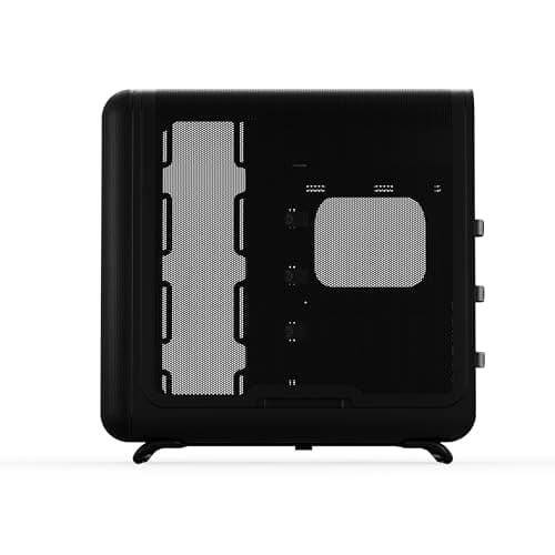 HYTE X50 ATX Mid Tower Black with Tempered Glass Side Panel and USB 3.2 Gen 2x2 Type-C, USB 3.2 Gen 1 Type-A image