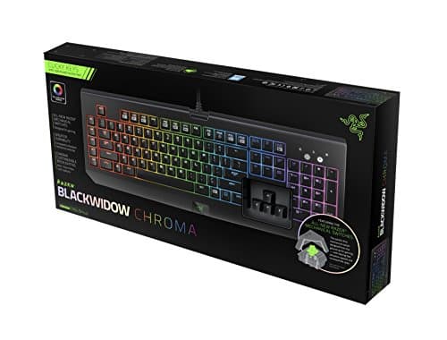 Razer BlackWidow Chroma RGB Razer Green Wired Gaming Keyboard image