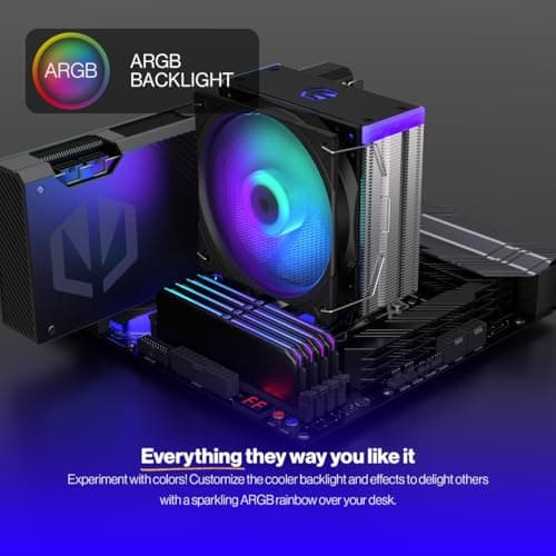 ENDORFY Fera 5 ARGB Air 155mm Black / Silver image