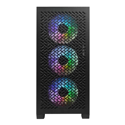 Cooler Master Elite 302 Micro ATX Mini Tower Black with Tempered Glass Side Panel and USB 3.2 Gen 1 Type-C / USB 3.2 Gen 1 Type-A image
