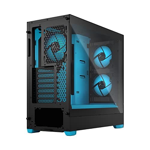 Fractal Design Pop Air ATX Mid Tower Cyan / Black with Tempered Glass Side Panel and USB 3.2 Gen 1 Type-A Front Panel image