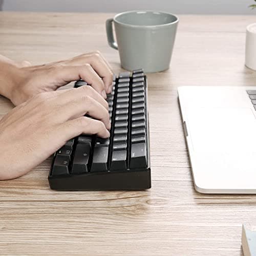 RK Royal Kludge RK61 RK Blue Bluetooth/Wireless/Wired Mini Mechanical Keyboard image