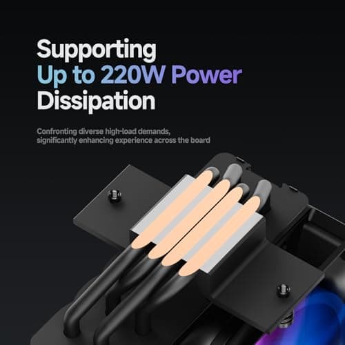 Ocypus Delta A40 ARGB 73 CFM Air 157mm Black image