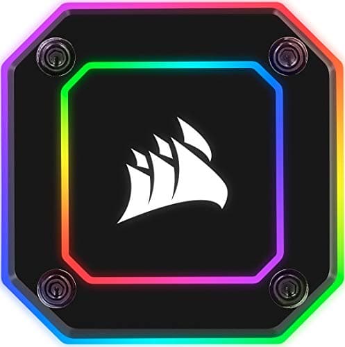 Corsair iCUE H100i ELITE CAPELLIX Water 75 CFM 240mm Black image