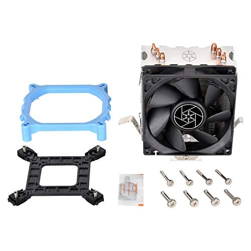 Silverstone Krypton KR02 Air 125mm 56.1 CFM Black / Silver image