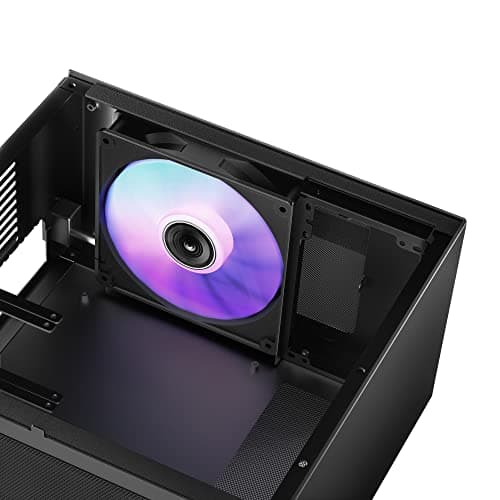 Jonsbo T8 PLUS Mini-ITX Desktop Black with Tempered Glass Side Panel and USB 3.2 Gen 1 Type-A image