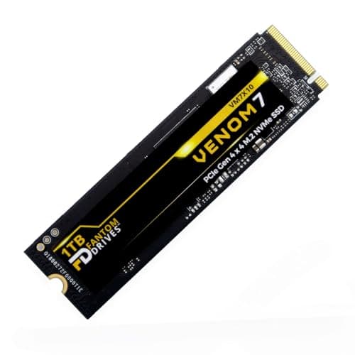 Fantom Drives VENOM7 1TB M.2-2280 SSD PCIe 4.0 x4 NVMe image
