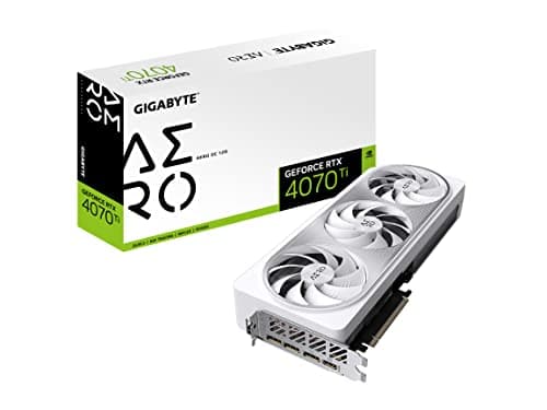 Gigabyte GeForce RTX 4070 Ti AERO OC 12GB GDDR6X White / Silver image