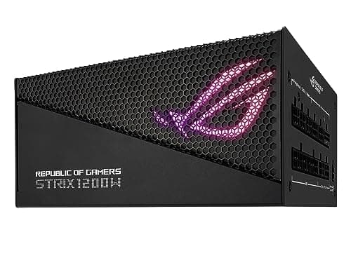 Asus ROG Strix Aura Edition Black 1200W Fully Modular 80+ Gold Certified image