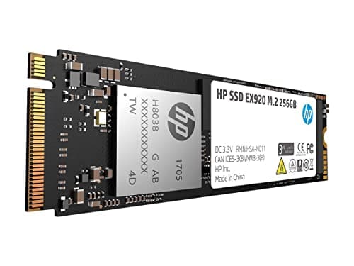 HP EX920 256GB M.2 SSD PCIe 3.0 NVMe image
